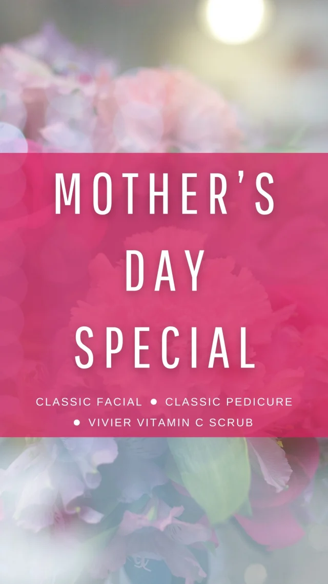 Mother’s Day is less then a week away, the perfect moment to pause and celebrate the women who mean the most to us 💗

Treat Mom
(or any special woman in your life) to a well deserved self-care experience,
a thoughtful trio designed to pamper, refresh, and glow 
for $199 (regular value $265) 🤯

✨ Classic Facial with Mini Dermabrasion - A brightening facial paired with gentle dermabrasion to exfoliate and renew the skin, leaving her complexion smooth and radiant.

✨ Classic Pedicure - Includes a warm soak, nail and cuticle care, exfoliation, massage, and polish — for soft, polished, and pampered feet.

✨ Full-size Vivier Vitamin C Scrub - A Canadian-made exfoliant with Vitamin C, Hyaluronic Acid, and biodegradable beads to cleanse, hydrate, and refresh the skin, perfect for at-home glow.

Sometimes the best way to say thank you is simply giving her time to relax and feel cared for.

#SpaLumina #MothersDay #VivierSkincare #CanadianBeauty