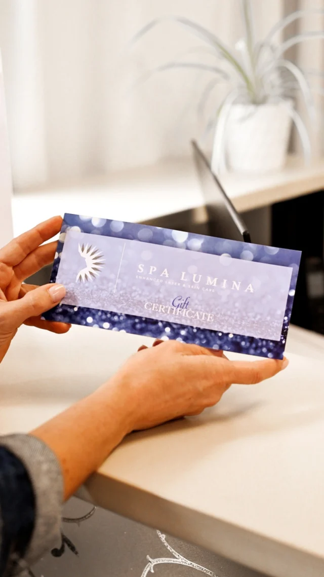 A little self-care goes a long way, especially during the end of the year 💅

Give someone you care about the time and rest they wouldn’t take for themselves. It’s the perfect season to treat a hardworking teacher or a proud graduate to a little well-deserved relaxation.

At Spa Lumina, our gift cards aren’t just a present, they’re a reminder to pause, reset, and feel truly appreciated.

#SpaLumina #GiftCard #PromSeason #Prom2025