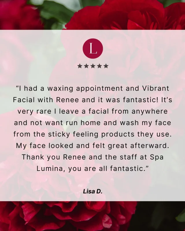 We’re so thankful for our incredible community 💫🙏

Your trust in us for your self-care and wellness means everything. It’s an honour to be part of your journey, and your kind words and ongoing support never go unnoticed 💖

#SpaLumina #ClientAppreciation