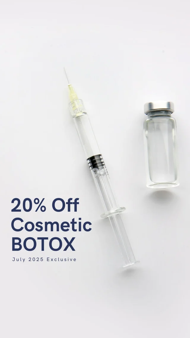 Cosmetic BOTOX is a subtle, effective way to support your skin as it changes, and it’s 20% off all July long☀️

BOTOX helps smooth expression lines, maintain a fresh, rested look, and adds a thoughtful touch to the way you care for yourself, with just a little extra love. By targeting the underlying muscle activity that contributes to visible signs of aging, it offers subtle, effective results that support your skin over time.

Please note that this promo applies to cosmetic Botox treatments only.

#SpaLumina