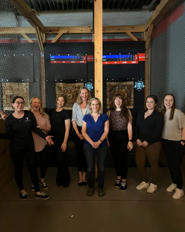 Teamwork meets target practice 🎯🪓

Our amazing staff are not just experts in their field, they’re the kind of people who make you feel seen, cared for, and at ease the moment you walk through the door.

Their dedication, warmth, and work ethic are unmatched, and we’re endlessly grateful for the energy and excellence they bring to the spa (and outside the spa) every single day. You ladies are incredible! 💖

Axe throwing = a bullseye for bonding!

#SpaLumina