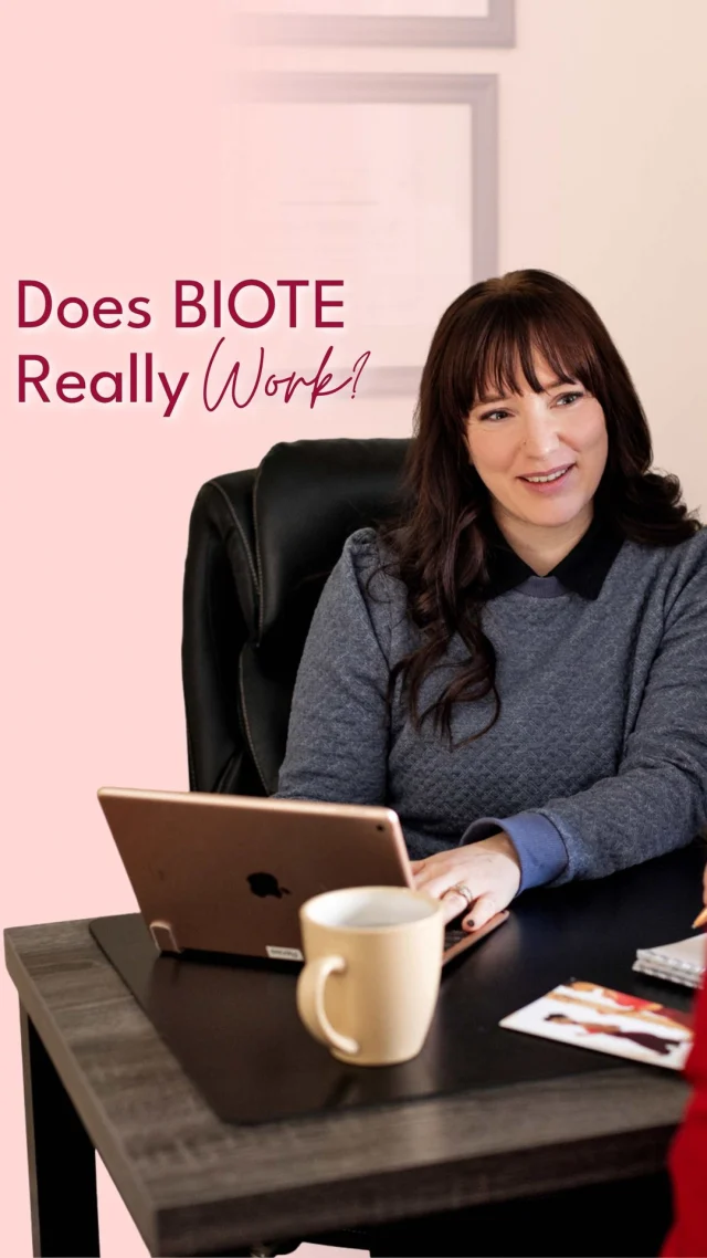 BIOTE can help you feel like you again.

In 85% of clinical studies, women saw improvements in 2–3 or more perimenopause symptoms after starting BIOTE:
✨ Better sleep
✨ Clearer thinking
✨ More energy
✨ Easier weight loss
✨ Increased libido

BIOTE’s bioidentical hormone therapy works with your body to restore balance naturally, so you can get back to feeling vibrant, focused, and full of life.

To learn more call the Spa or visit our website⬇️
📞(705) 721-7775
🌐 SpaLumina.com

#SpaLumina #BIOTE