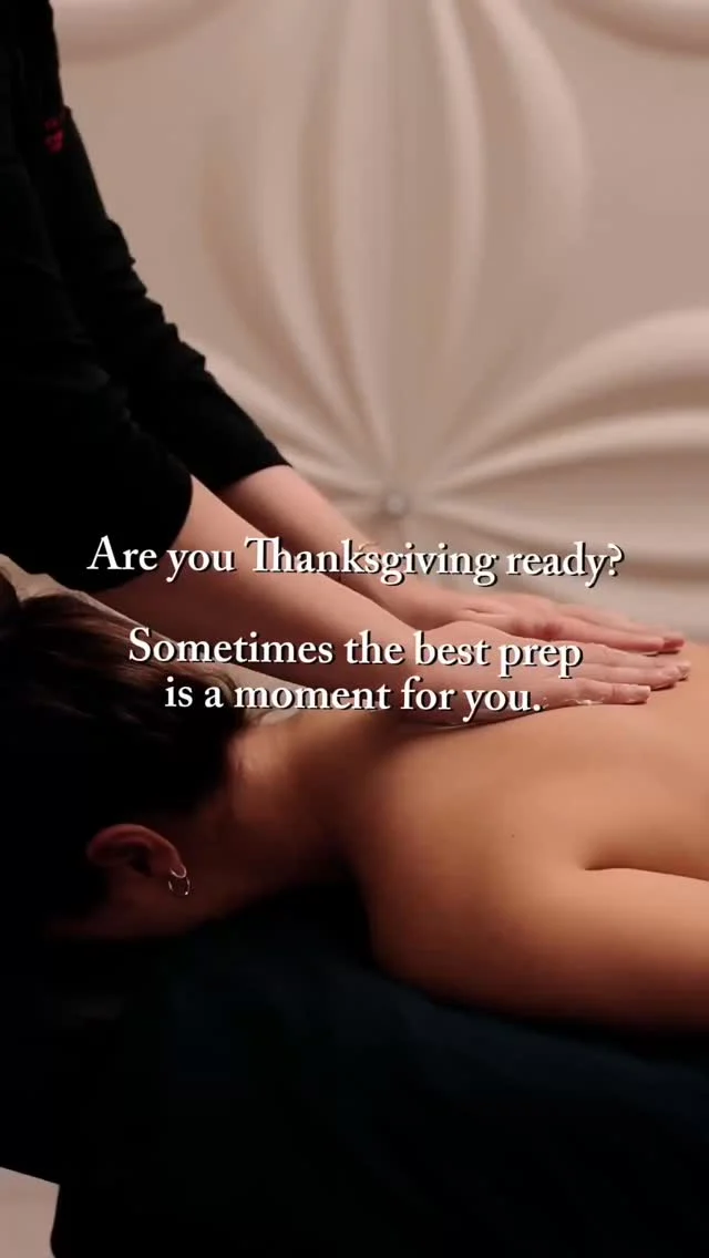Are you Thanksgiving ready? 🦃🍂

With Thanksgiving just days away, it’s easy to get caught up in the cooking, decorating, and hosting, but don’t forget to take care of yourself, too. And once the festivities wind down, it’s the perfect time to unwind and recharge.

✨ Facials to refresh and protect your skin
✨ Massages to melt away post-holiday tension
✨ Manicures & pedicures to keep your glow going
✨ IV therapy to boost your energy from the inside out

Whether you’re prepping for the big day or recovering after it, we’ve got just what you need to look and feel your best this season. ❤️

📞 (705) 721-7775
🌐 SpaLumina.com

#SpaLumina #Thanksgiving #Wellness #SelfCare