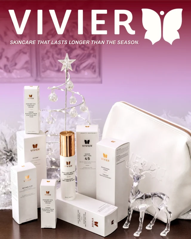 This holiday season, everyone wants a little @VivierSkin in their routine ✨💛

Proudly Canadian-made and backed by decades of research, Vivier isn’t just skincare, it’s a winter wellness ritual. And right now, we have Vivier minis available, perfect for trying the line, gifting, or bringing a little extra care into your day.

Vivier brings you:
✨ Pharmaceutical-grade ingredients
✨ Noticeable, steady results
✨ Brightening, firming, age-supportive formulas
✨ Healthy, balanced skin through the season

If your skin’s been asking for a little extra care, Vivier is a beautiful place to start ✨

#SpaLumina #VivierSkin