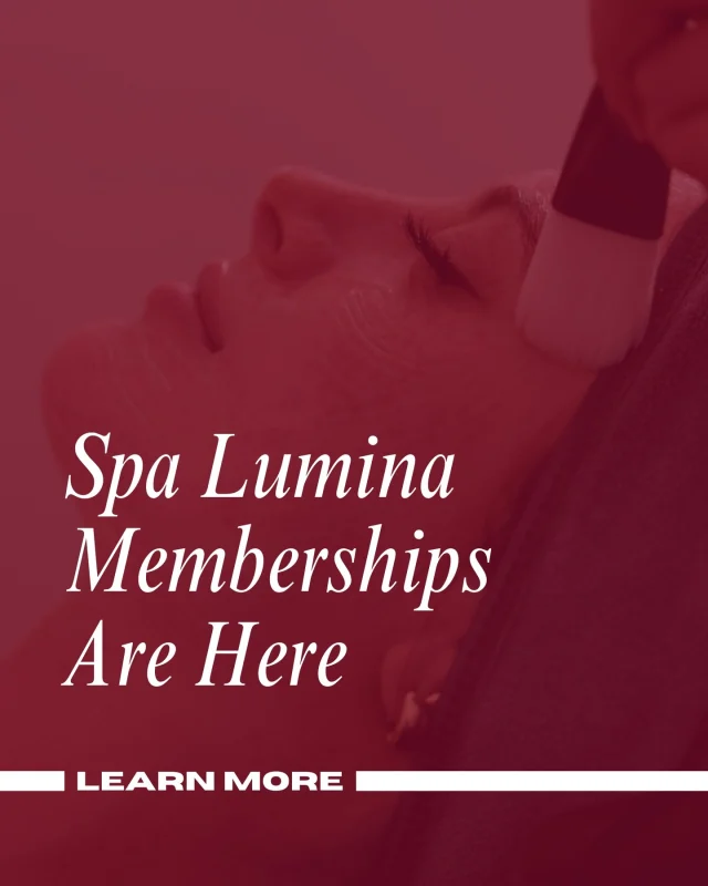 We’re so excited to introduce our new Spa Lumina Memberships ✨🤍

Created as a thank you to our community, these memberships are designed to support consistent self-care with banked dollars, exclusive savings on services and products, and thoughtful VIP perks throughout the year ✨

Each month, your membership fee is banked toward future treatments, giving you the freedom to book when it feels right, while saving with intention 🤍

Membership Tiers:
✨ Luna ($149/month) | 10% off services & products
✨ Solis ($199/month) | 15% off services & products
✨ Celeste ($249/month) | 20% off services & products

From everyday rituals to deeper moments of care, these memberships make it easier to prioritize your wellness without pressure or compromise ✨ Just exceptional care, elevated value, and self-care that fits your rhythm 🤍

*Terms & conditions apply

#SpaLumina